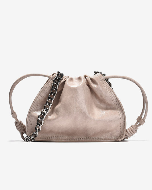 Túi Dây Rút Đeo Chéo Zucia The Eleve N03-MS03Trắng Color2First