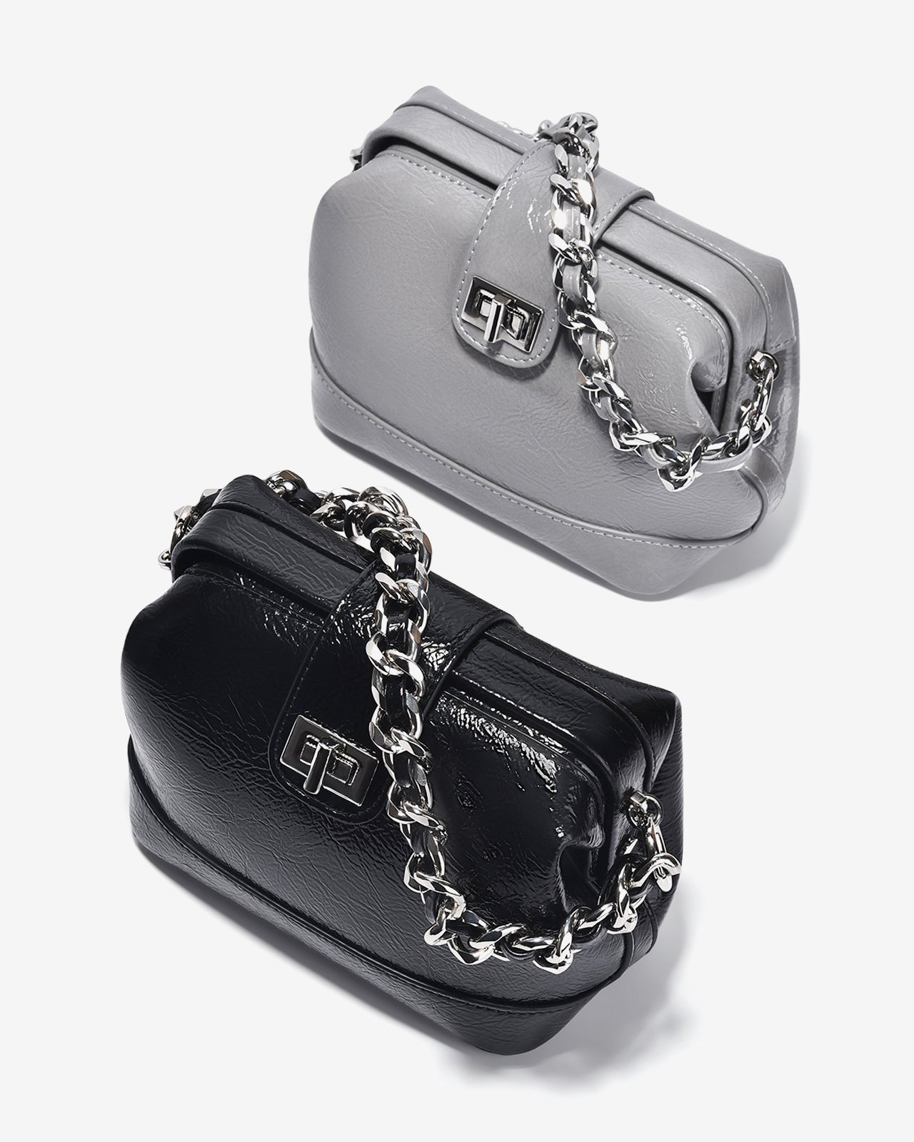 Túi Xách Tay Đeo Vai Zucia The Eleve N03-TY03-Xám Color1