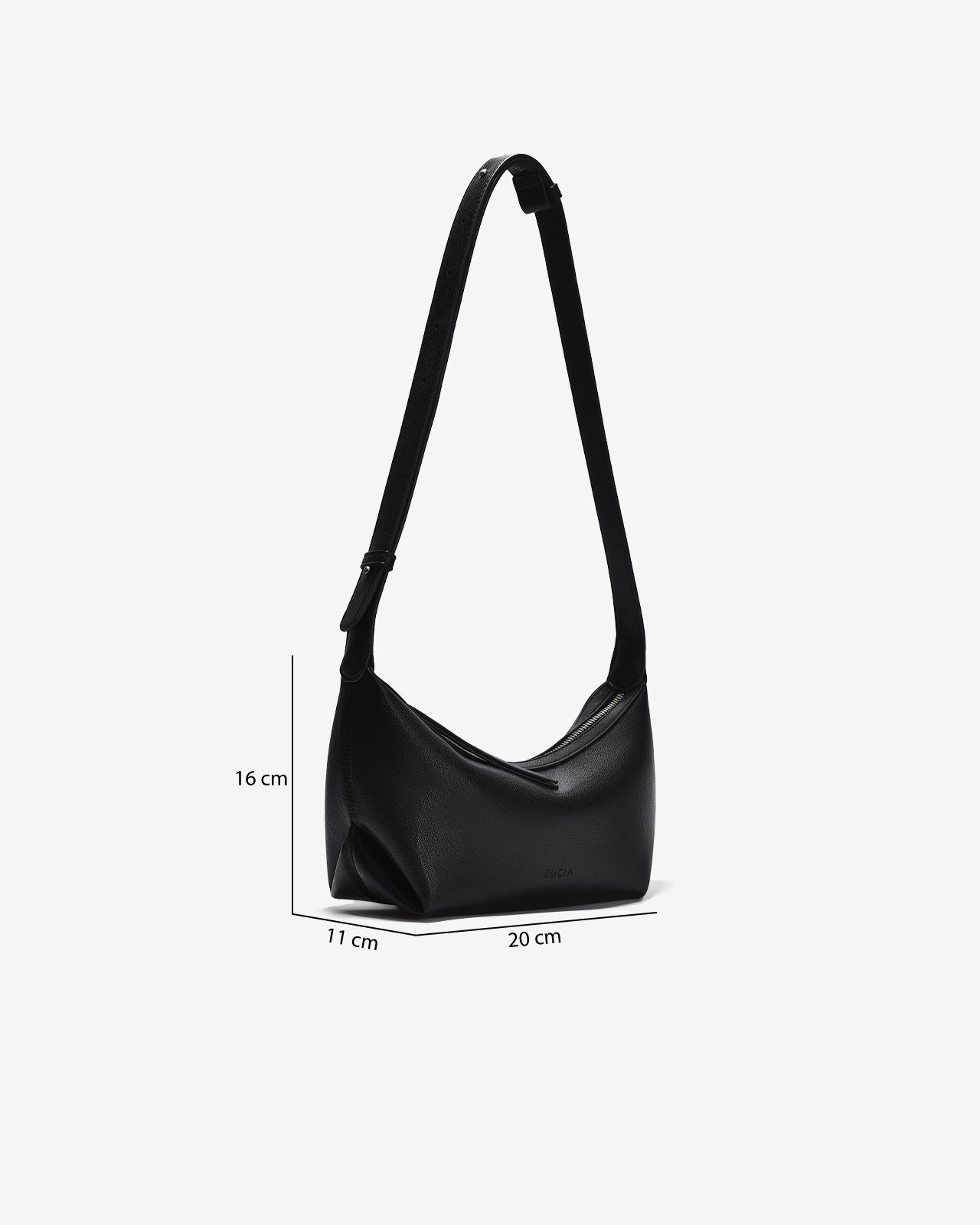 Túi Đeo Vai Đeo Chéo Zucia The Eleve N05-TY05-Đen Color1