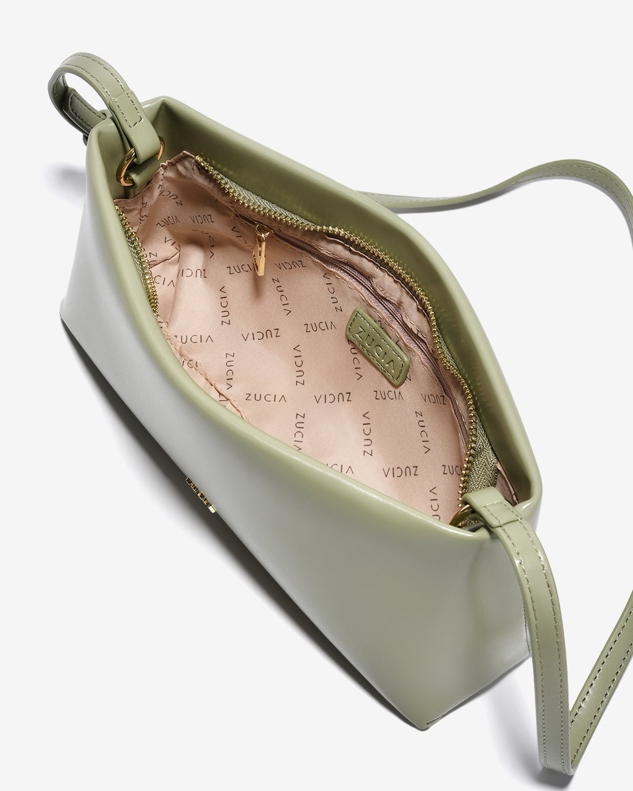 Túi Xách Tay Đeo Vai Hình Chữ Nhật Zucia InTo You N01-VS01-Xanh Lá Color2