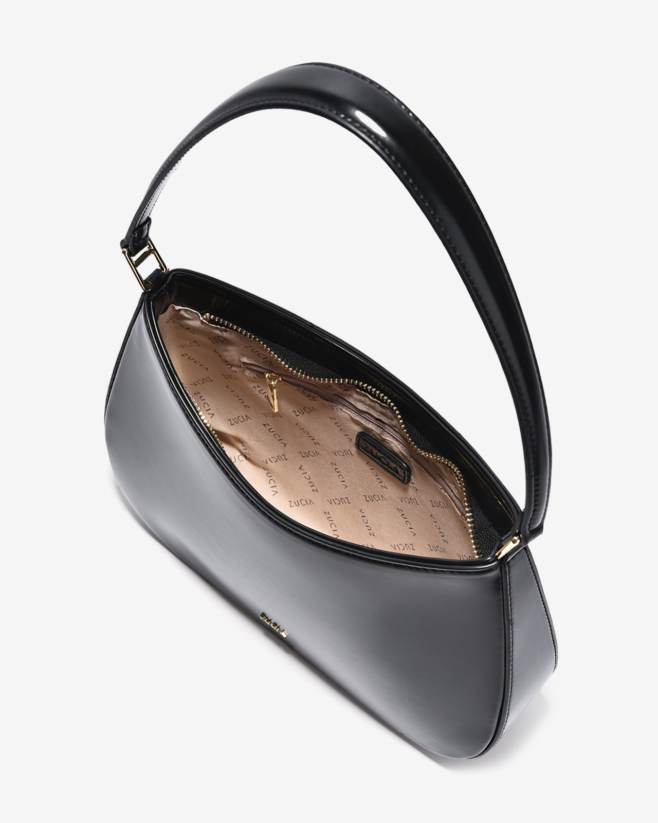 Túi Xách Tay Đeo Vai Hobo Dáng Thuyền Zucia InTo You N12-VS12-Đen Color1