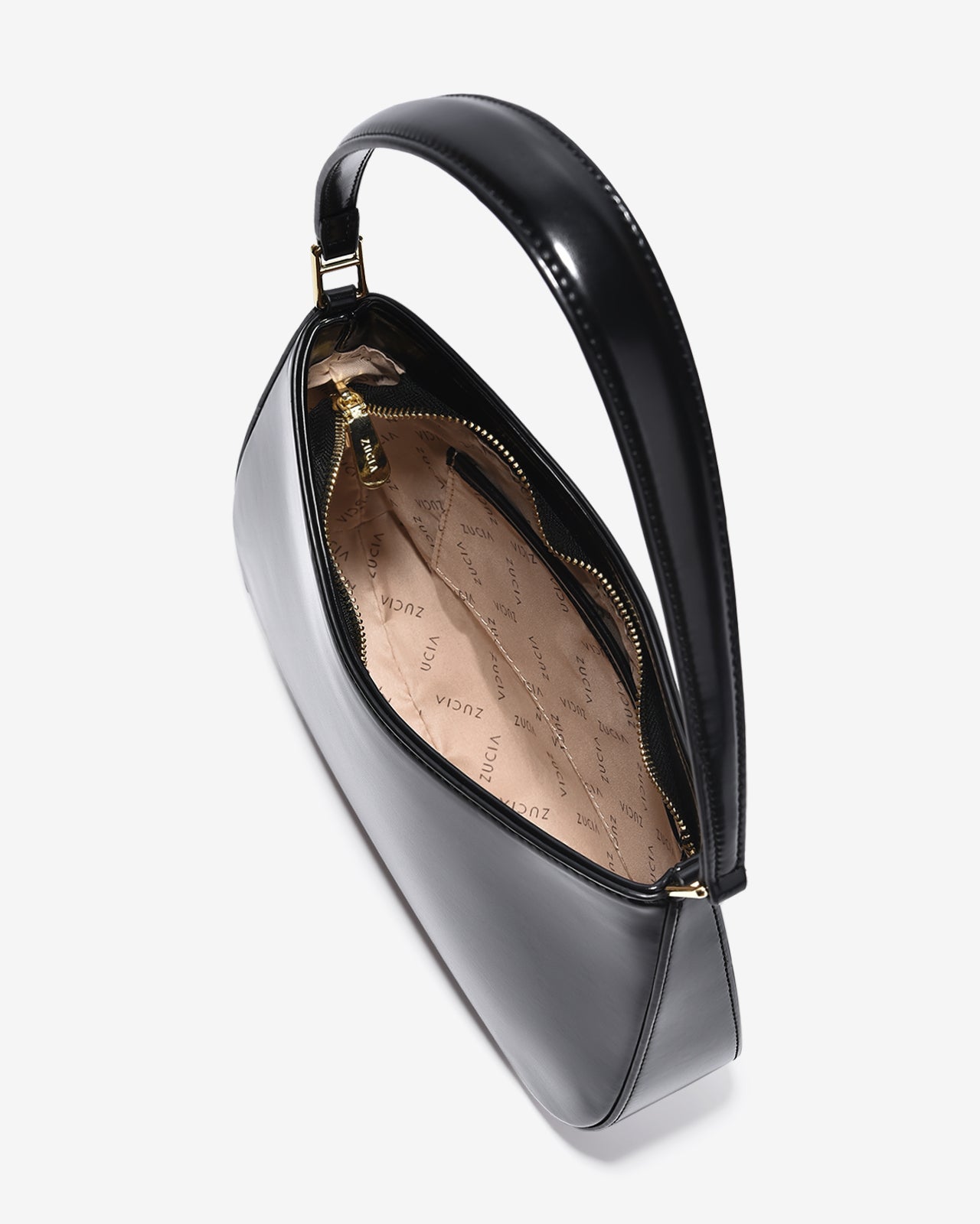 Túi Xách Tay Đeo Vai Hobo Dáng Thuyền Zucia InTo You N12-VS12-Đen Color2