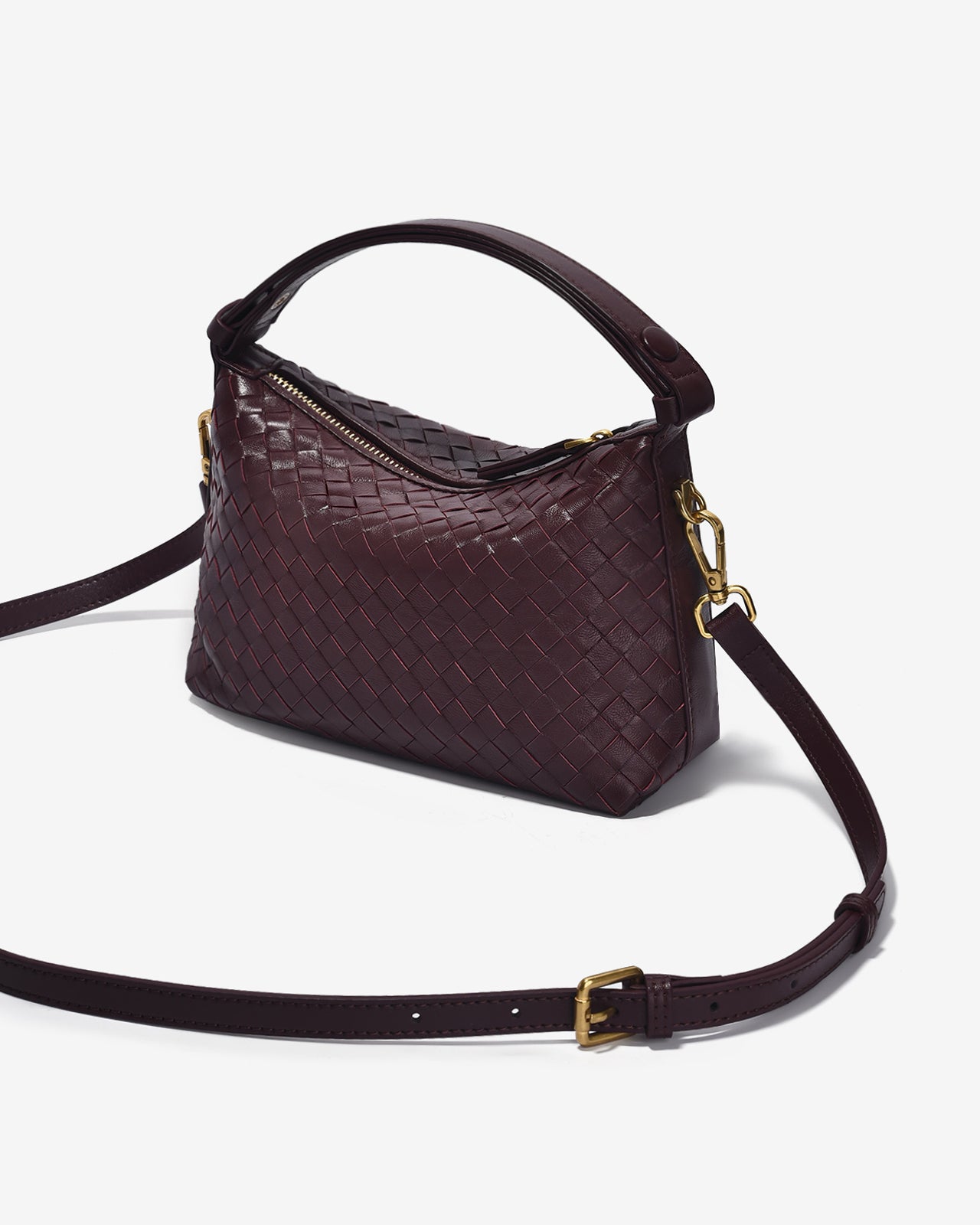 Túi Xách Tay Đeo Chéo Zuciani The Monarque N01-FN01-Đỏ Color3