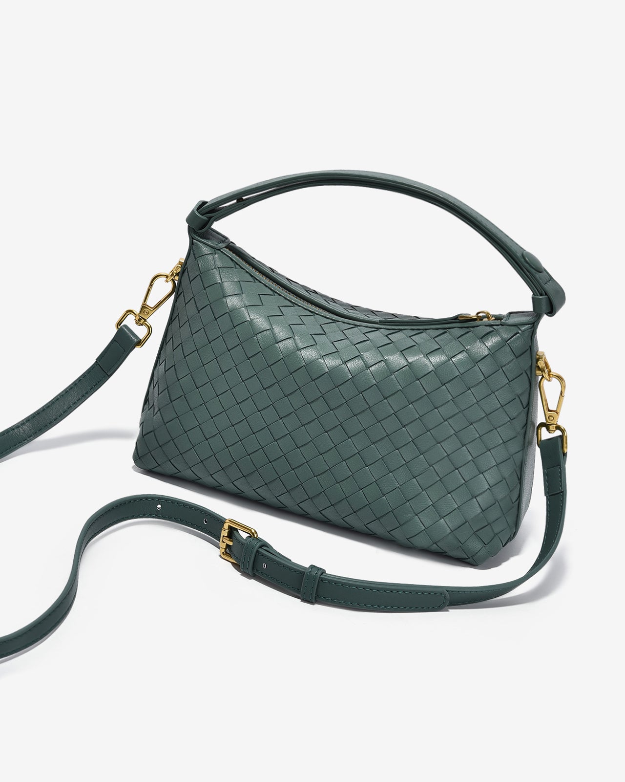 Túi Xách Tay Đeo Chéo Zuciani The Monarque N01-FN01-Xanh Lá Color1