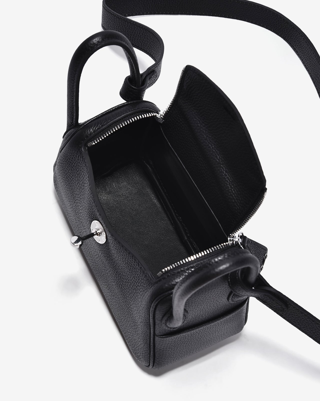 Túi Xách Tay Đeo Vai Zuciani The Monarque N04-FN04-Đen Color1