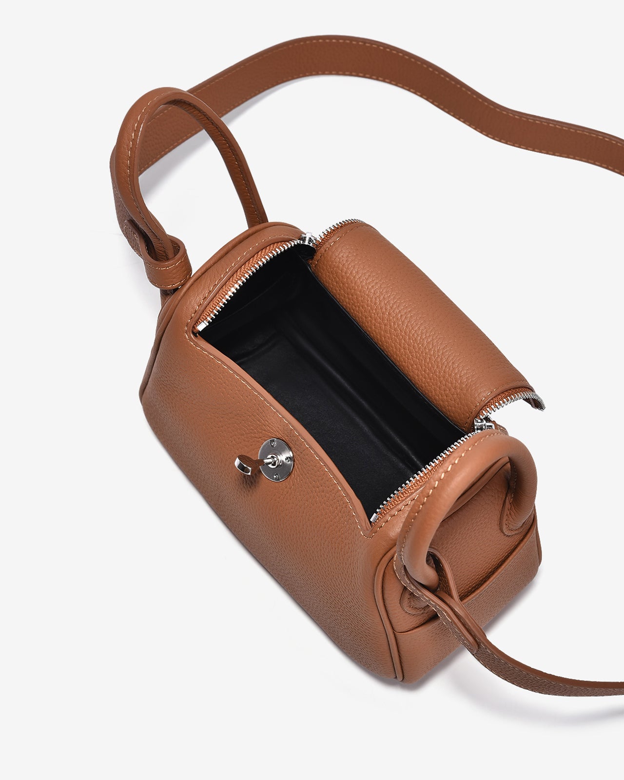 Túi Xách Tay Đeo Vai Zuciani The Monarque N04-FN04Nâu Color1