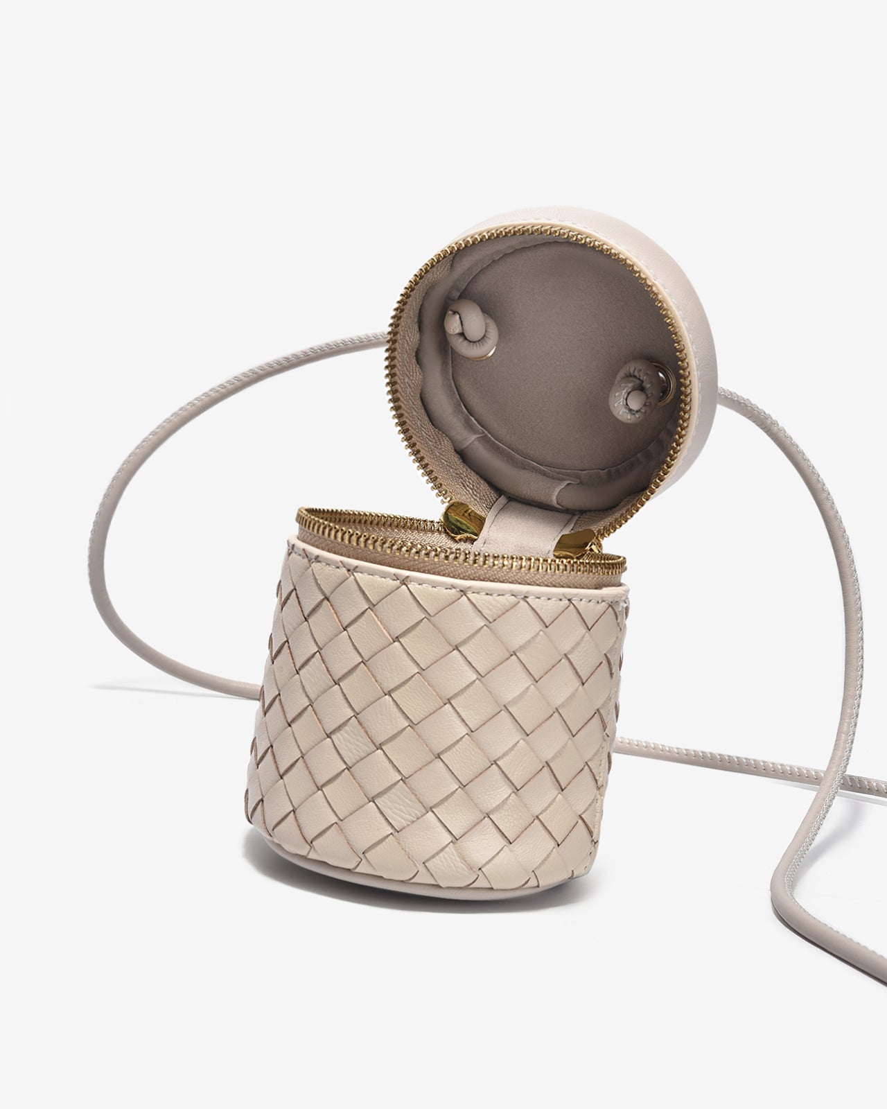 Túi Cầm Tay Hình Hộp Zuciani The Monarque N05-FN05-Kem Color1