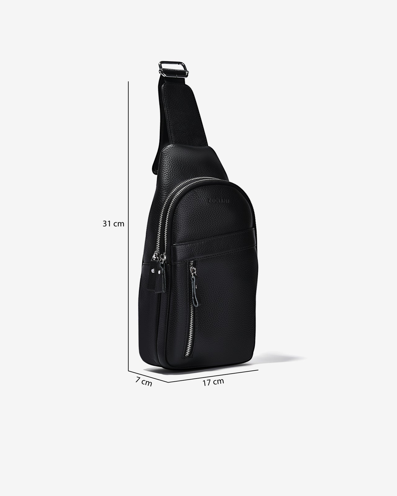 Túi Đeo Chéo Zuciani The Explorer N13-HZD2-Đen Color1