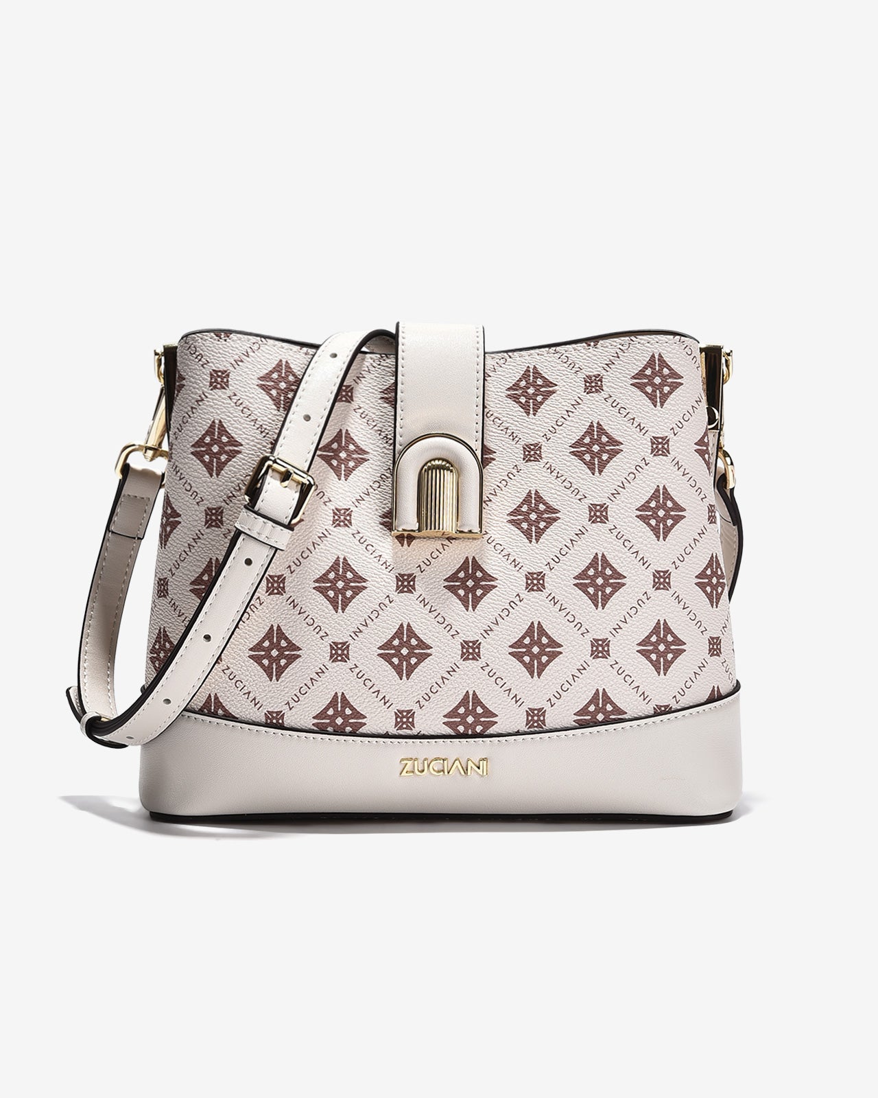 Túi Đeo Vai Zuciani Mono D’Voyage N.01-JC01Kem Color1First