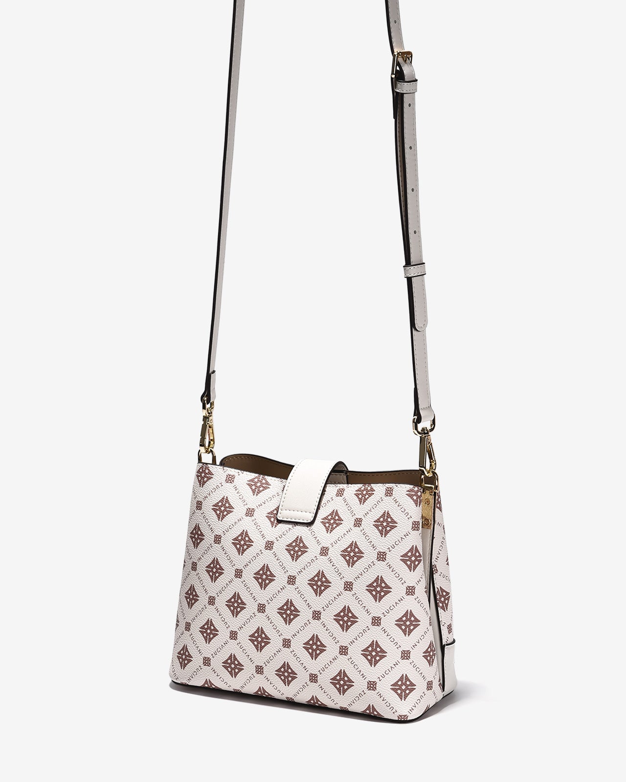 Túi Đeo Vai Zuciani Mono D’Voyage N.01-JC01Kem Color1