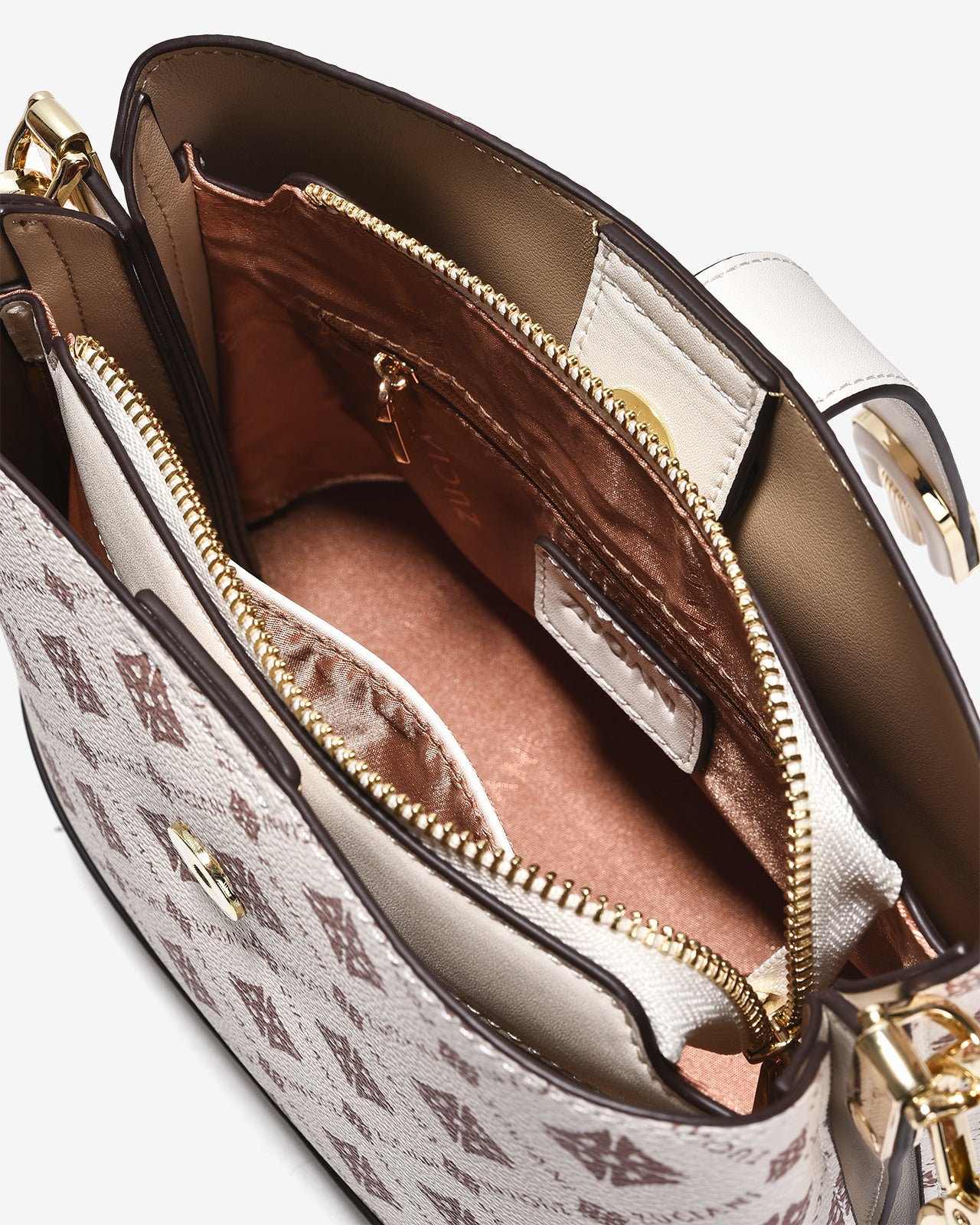 Túi Đeo Vai Zuciani Mono D’Voyage N.01-JC01Kem Color1