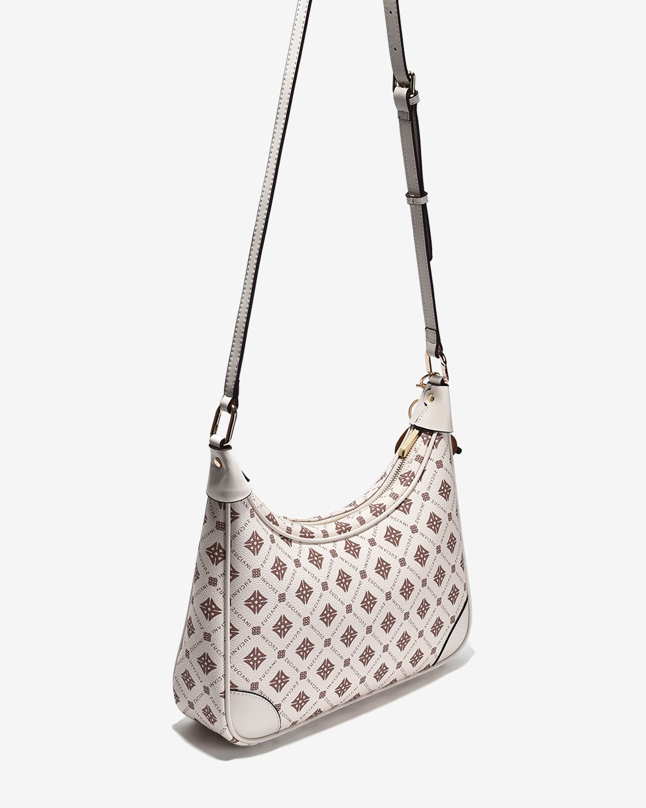 Túi Đeo Vai Zuciani Mono D’Voyage N.02-JC02-Kem Color1