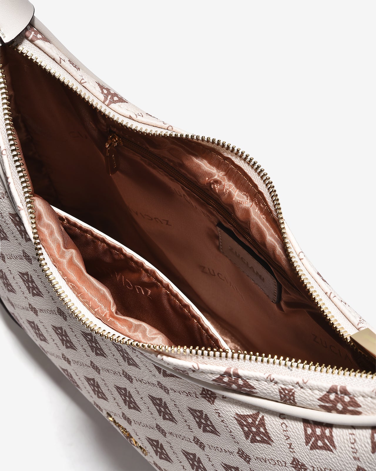 Túi Đeo Vai Zuciani Mono D’Voyage N.02-JC02-Kem Color1