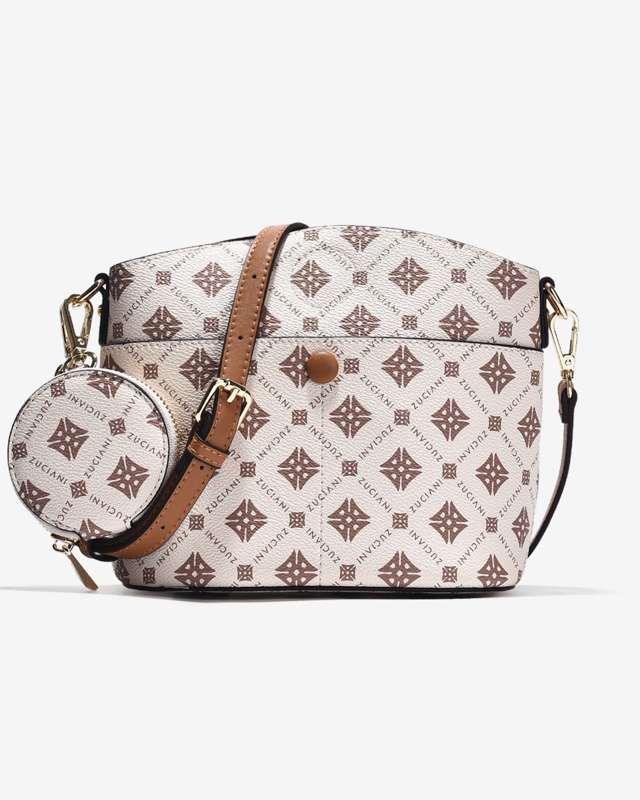 Túi Đeo Vai Xách Tay Hobo Zuciani Mono DVoyage N05-JC05-Kem Color1First