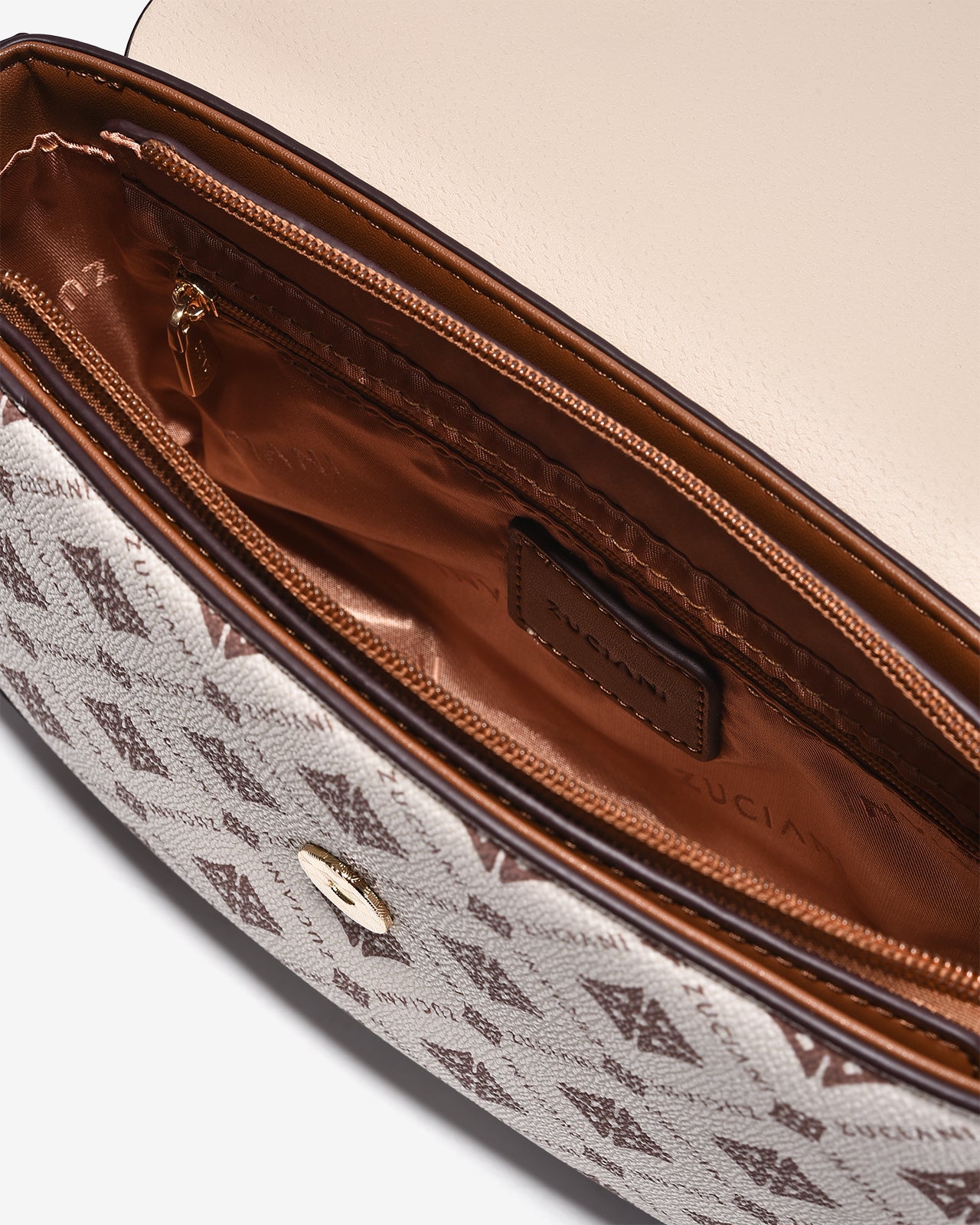 Túi Đeo Vai Zuciani Mono D’Voyage N.09-JC09-Kem Color1