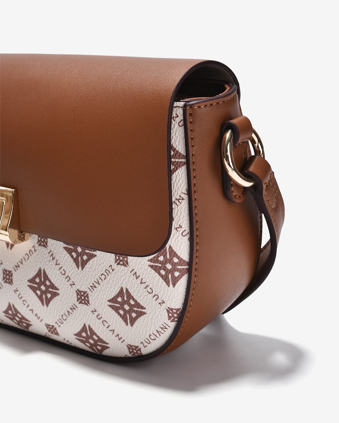 Túi Đeo Vai Zuciani Mono D’Voyage N.09-JC09-Kem Color1