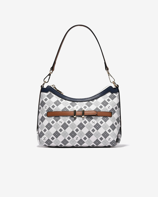 Túi Đeo Vai Hobo Zuciani Mono La Fleur N03-JYP7-Xanh Color1First