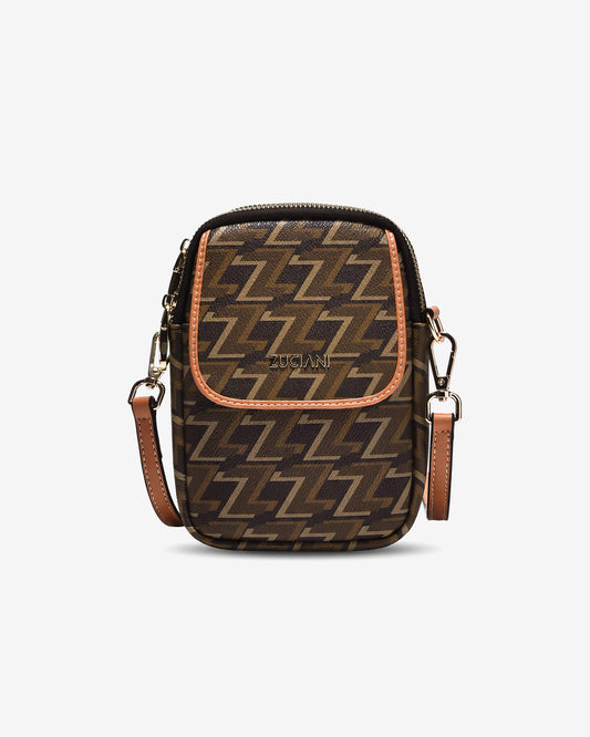 Túi Đeo Chéo Mini Zuciani Monogram Zen N02-JYR2Nâu Color1First