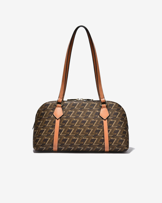 Túi Đeo Vai Dáng Bowling Bag Zuciani Monogram Zen N07-JYR7Nâu Color1First
