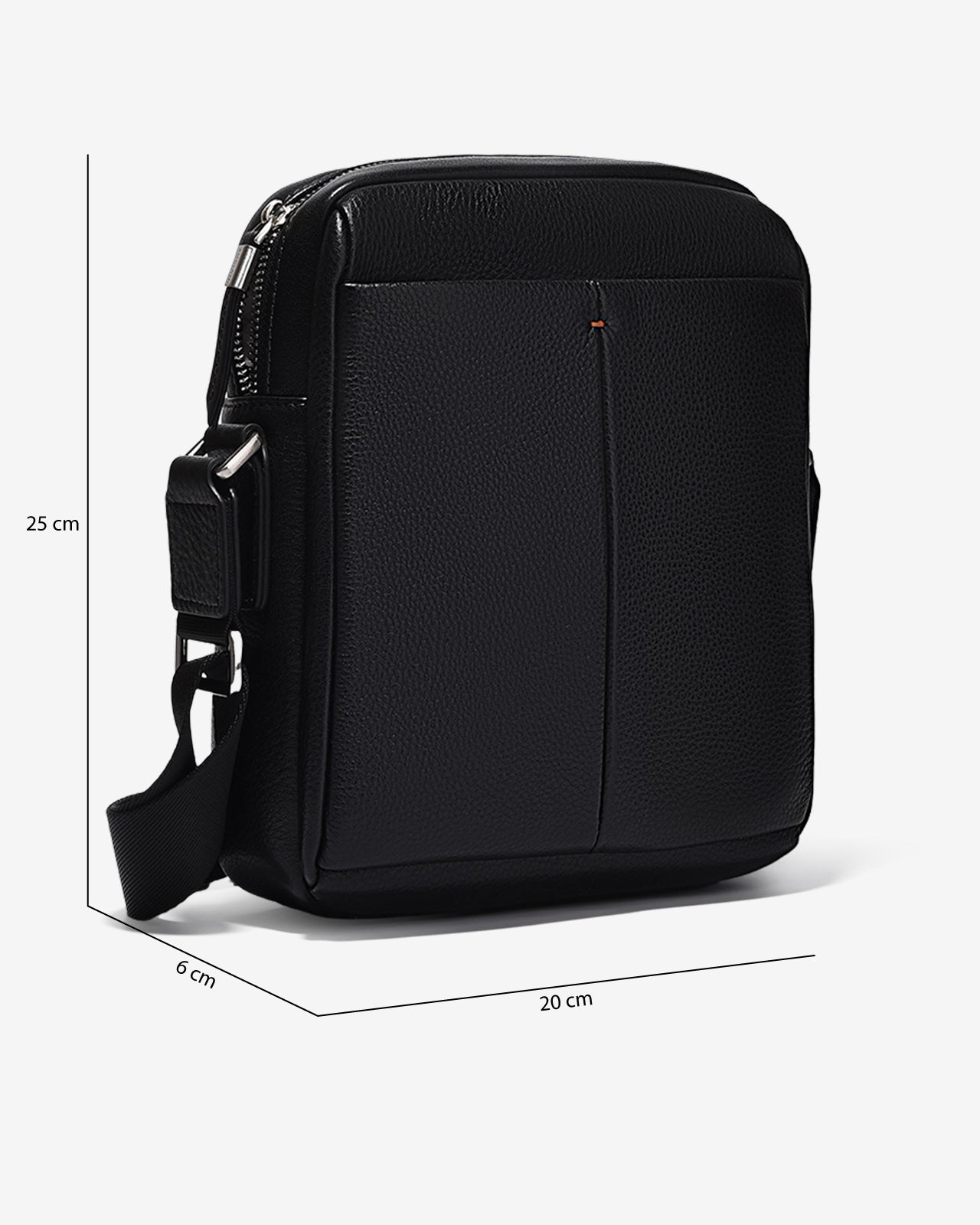 Túi Đeo Chéo Nam Cao Cấp Zuciani Modern Spirit N02-LF02-Đen Color1