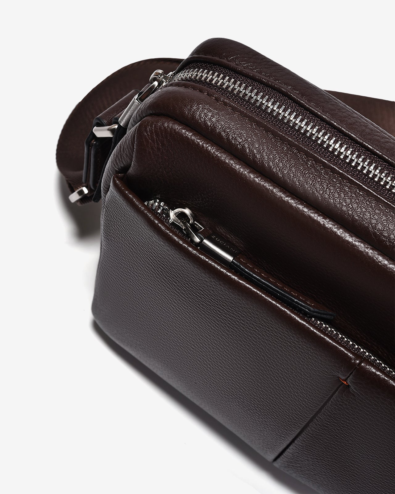 Túi Đeo Chéo Cao Cấp Zuciani Modern Spirit N03-LF03-Nâu Color2