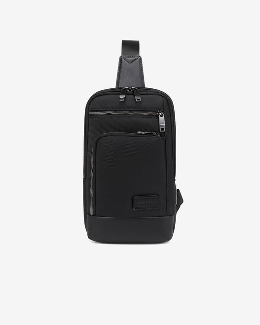 Túi Đeo Chéo Bao Tử Dáng Đứng Zuciani Timeless Fusion N13-MJ13-Đen Color1First