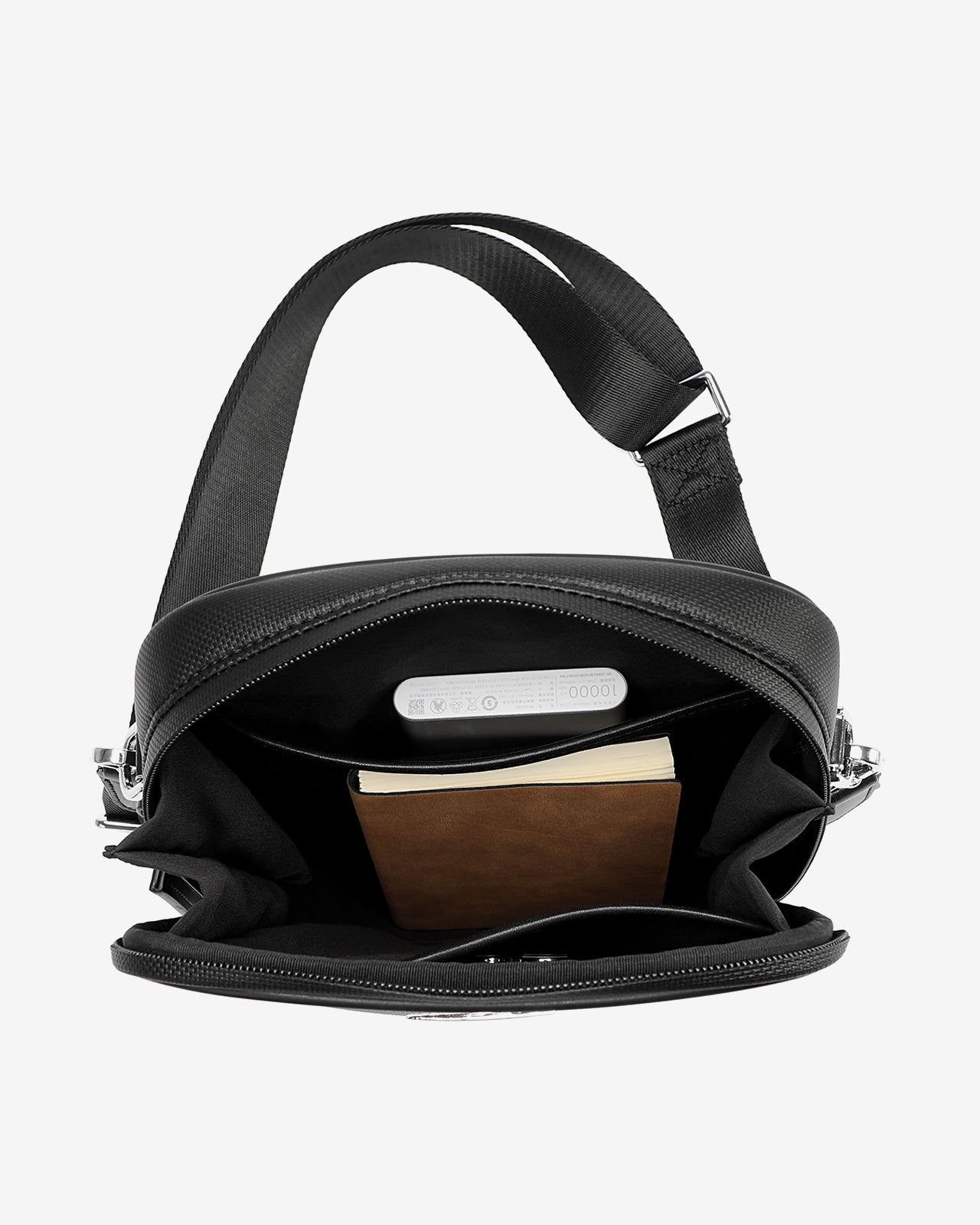 Túi Đeo Chéo Lớn Zuciani Timeless Fusion N29-MJ29-Đen Color1