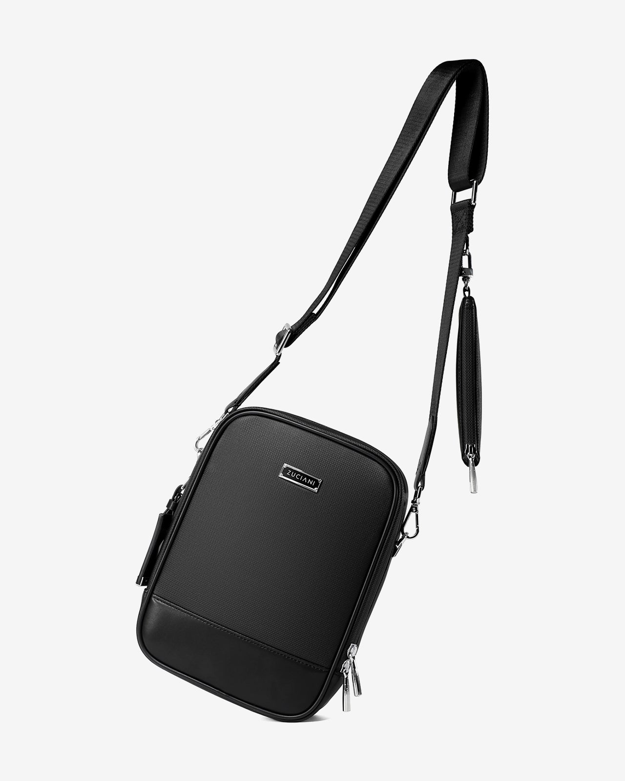 Túi Đeo Chéo Lớn Zuciani Timeless Fusion N29-MJ29-Đen Color1