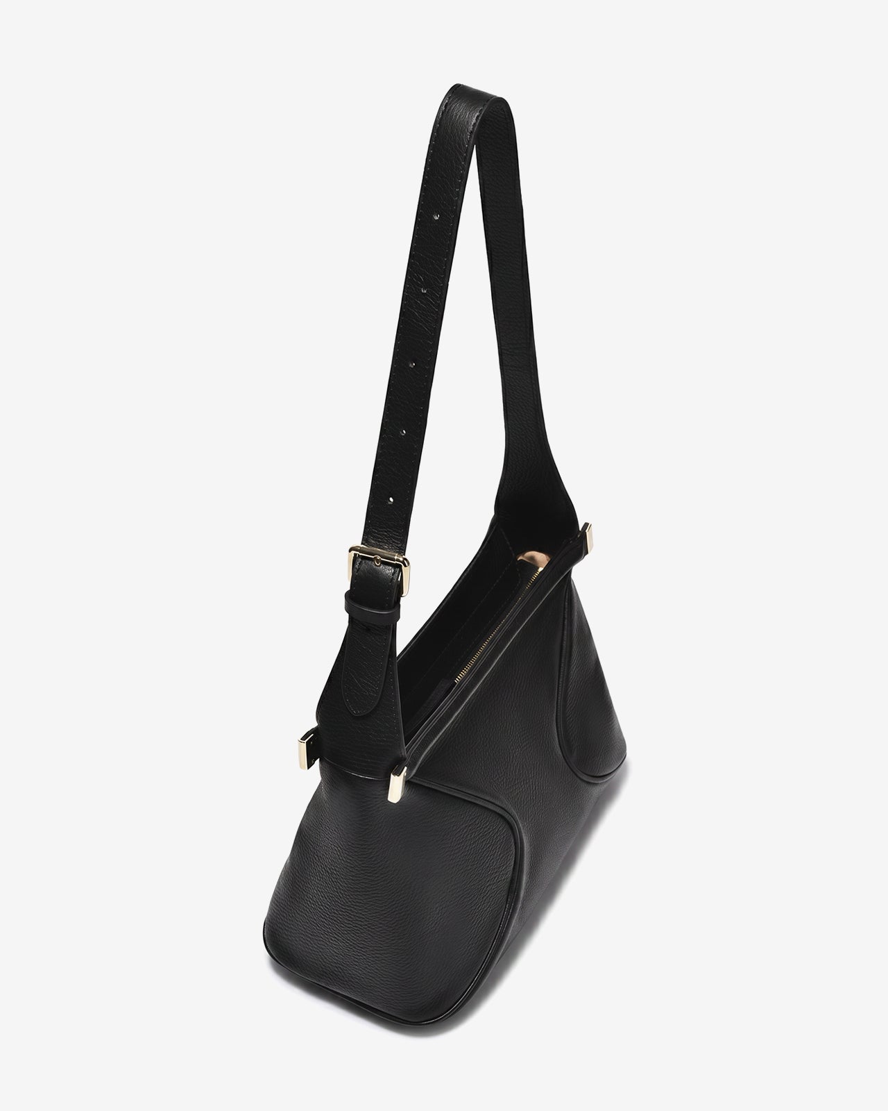 Túi Đeo Chéo Phom Mềm Vân Da Zuciani The Aurum Elegantia N27-TM27Đen Color2