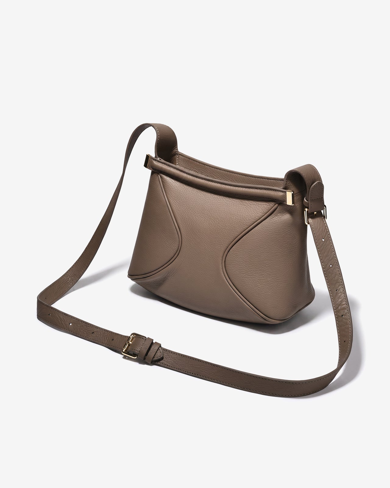 Túi Đeo Chéo Phom Mềm Vân Da Zuciani The Aurum Elegantia N27-TM27-Xám Color2