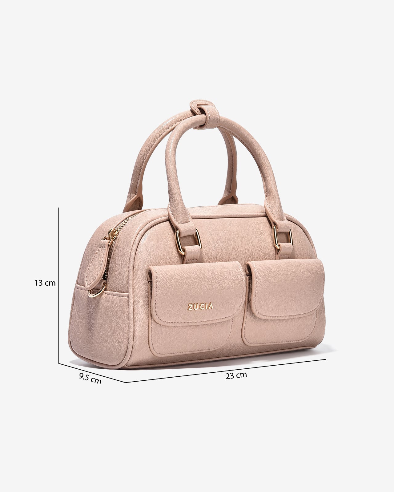 Túi Xách Tay Nữ Zucia Lamant N02-JC19-Hồng Color1