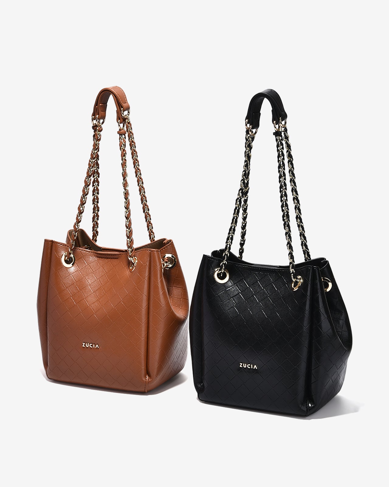 Túi Xách Tay Nữ Zucia Lamant N03-JC20-Nâu Color1