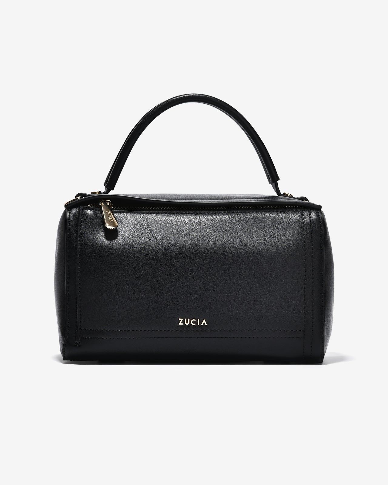 Túi Xách Tay Nữ Hình Hộp Zucia L'amant N13-JC24-Đen Color2First