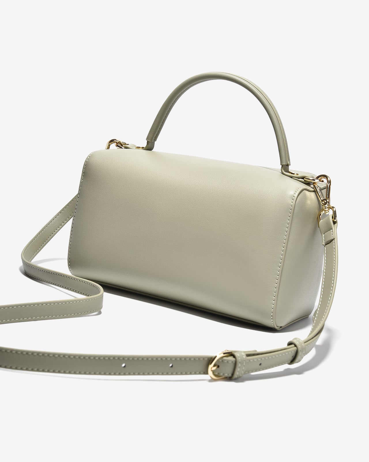 Túi Xách Tay Nữ Hình Hộp Zucia L'amant N13-JC24-Xanh Lá Color2