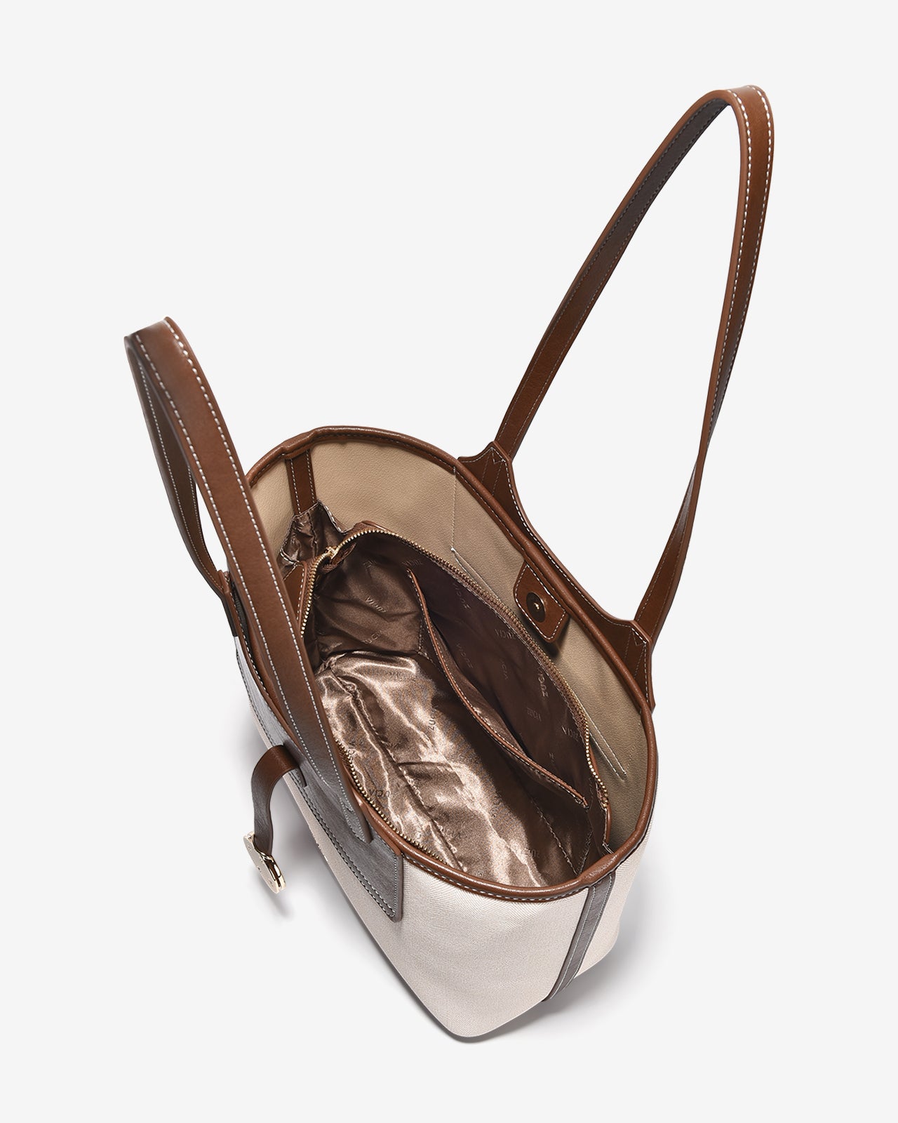 Túi Xách Tay Nữ Zucia Lamant N06-JC25-Nâu Color1