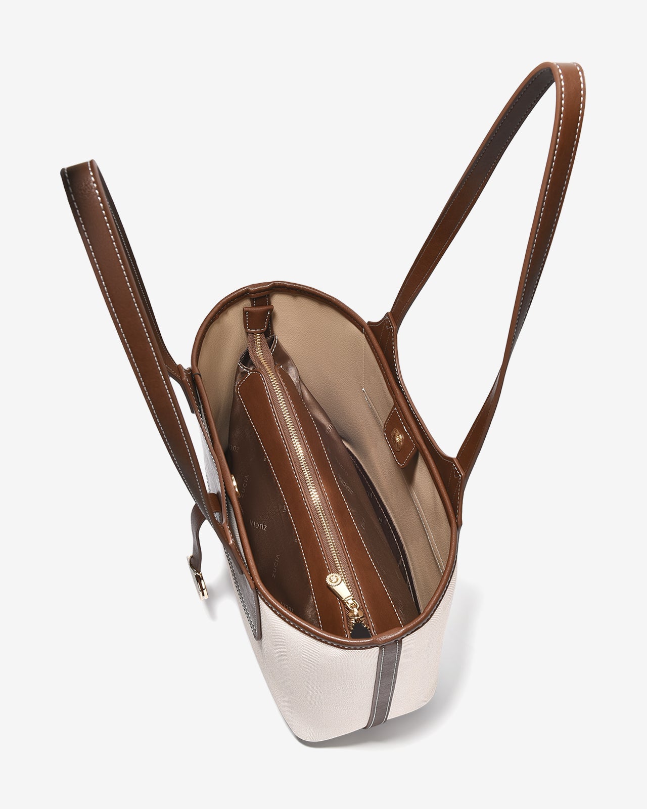 Túi Xách Tay Nữ Zucia Lamant N06-JC25-Nâu Color1