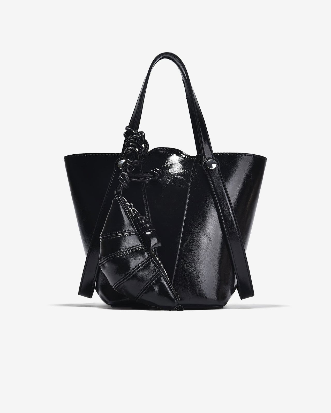 Túi Xách Tay Vỏ Sò Zucia The Eleve NY01-TY01-Đen Color2First