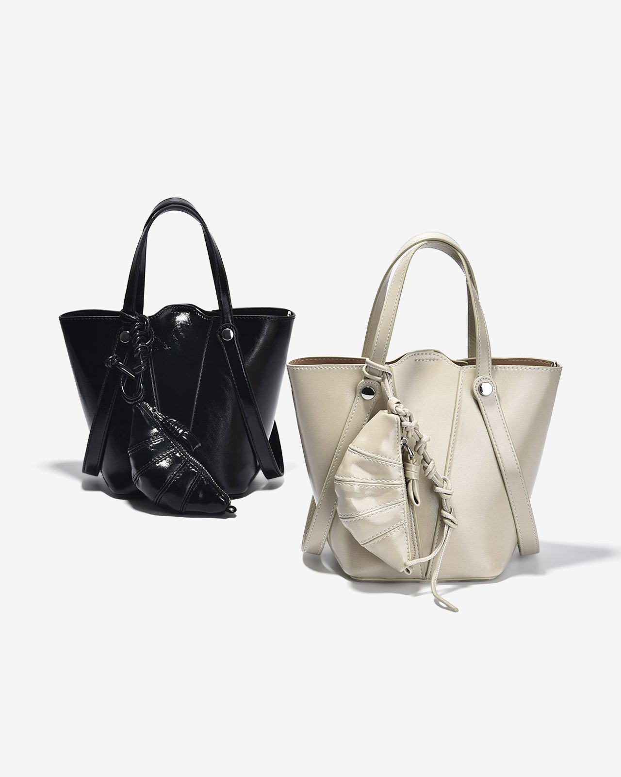 Túi Xách Tay Vỏ Sò Zucia The Eleve NY01-TY01-Đen Color1