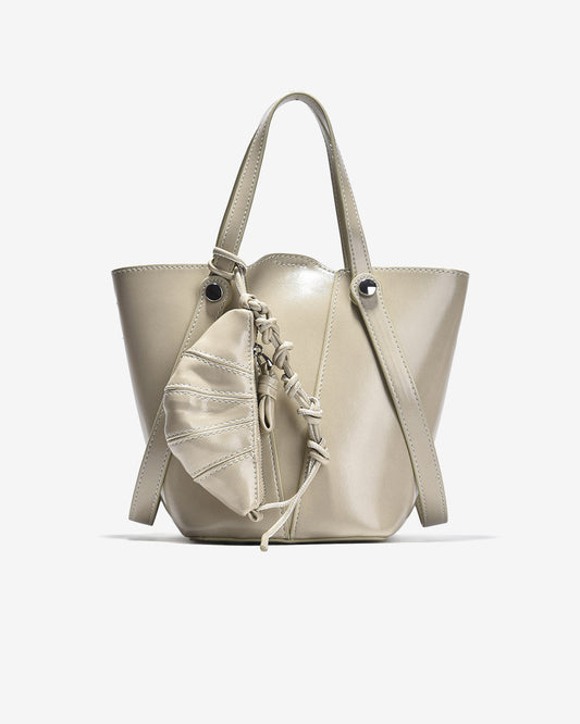 Túi Xách Tay Vỏ Sò Zucia The Eleve NY01-TY01-Kem Color1First