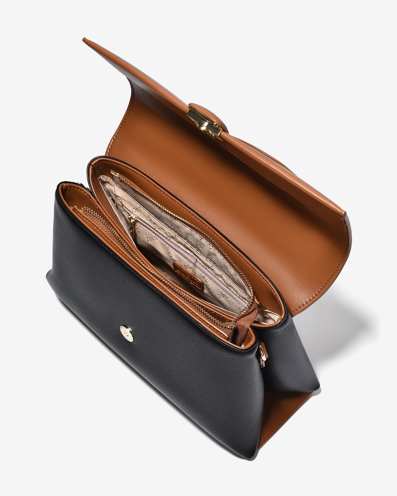 Túi Xách Tay Nữ Dáng Hình Hộp Zucia InTo You N04-VS04-Đen Color1