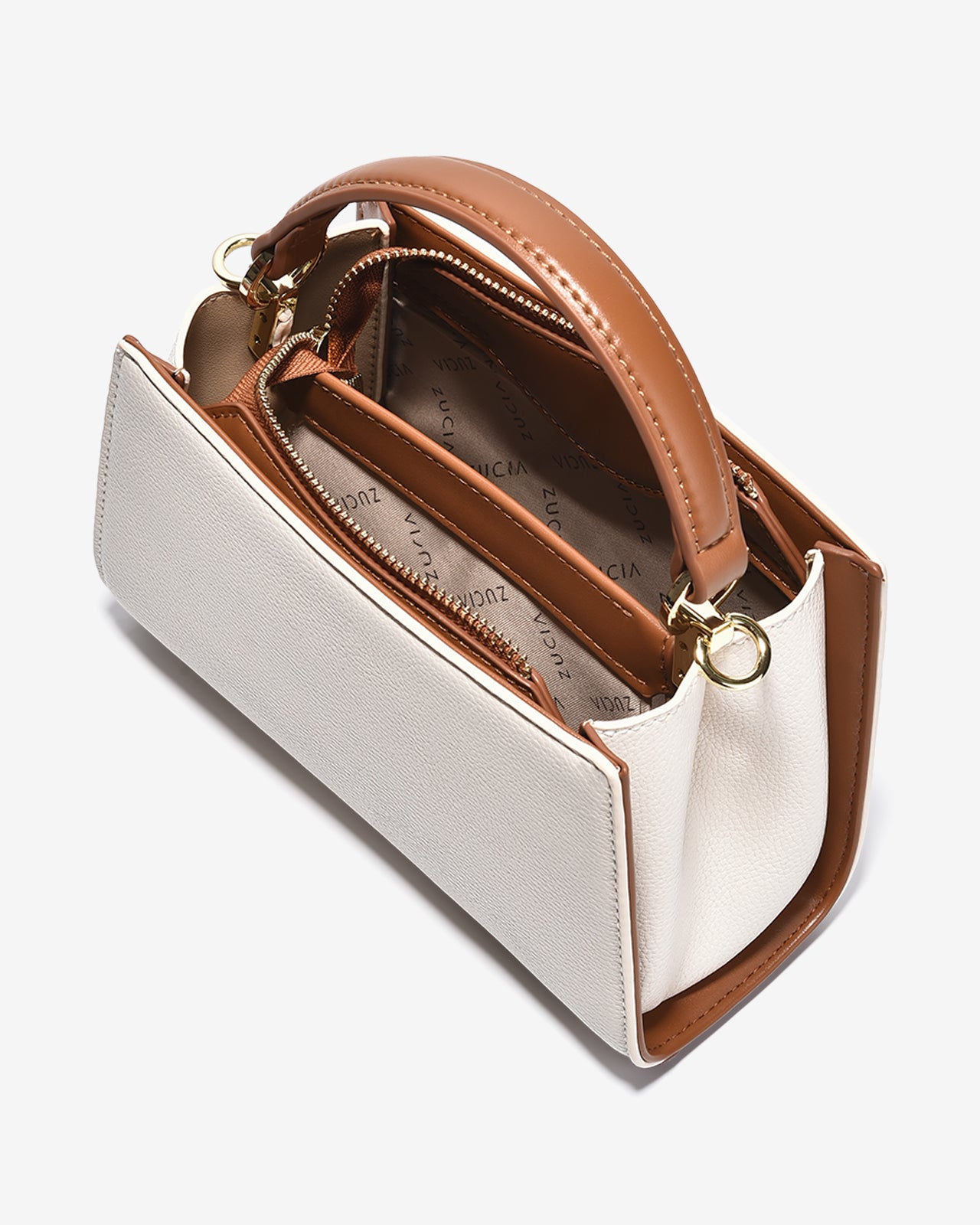 Túi Xách Tay Nữ Zucia InTo You N10-VS10-Kem Color2