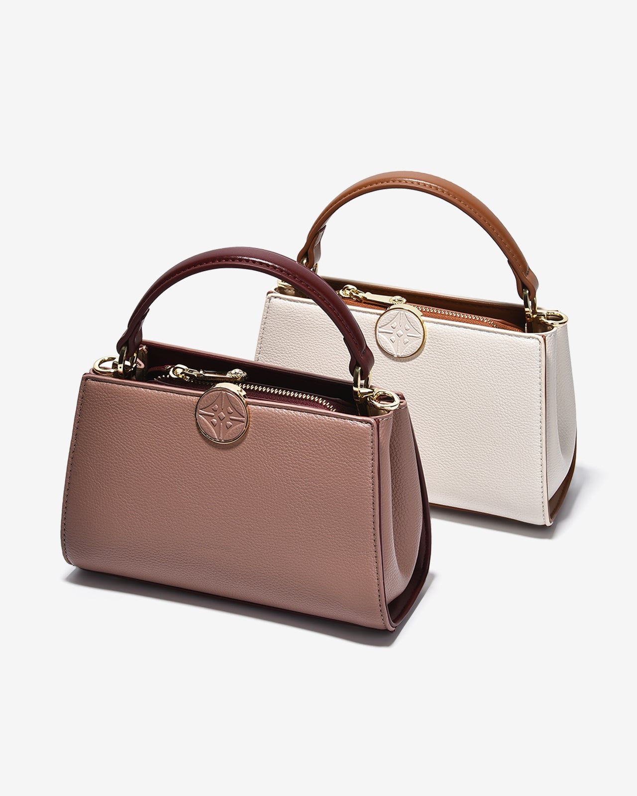 Túi Xách Tay Nữ Zucia InTo You N10-VS10-Kem Color2