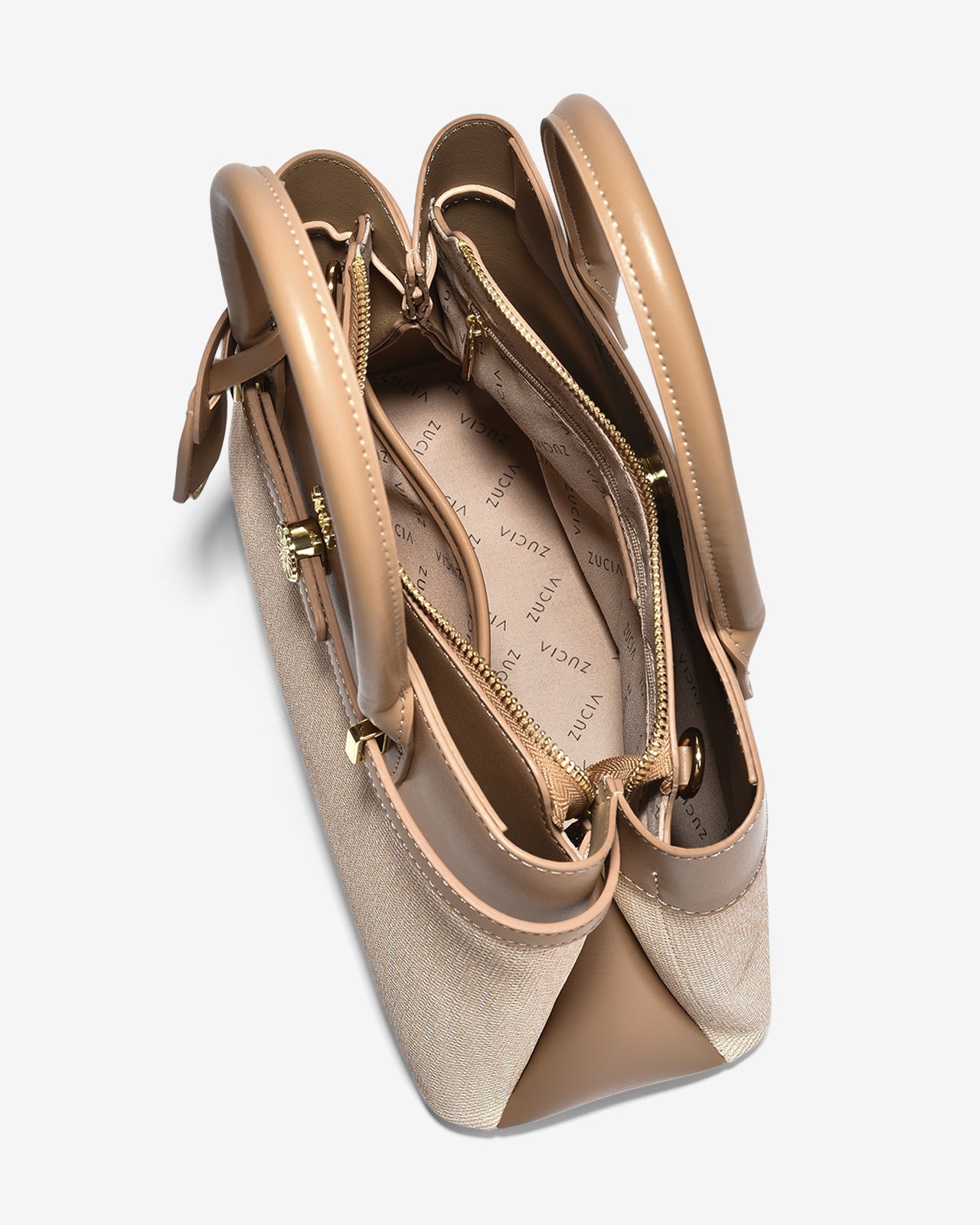 Túi Xách Tay Satchel Bag Zucia InTo You N18-VS18-Kem Color2