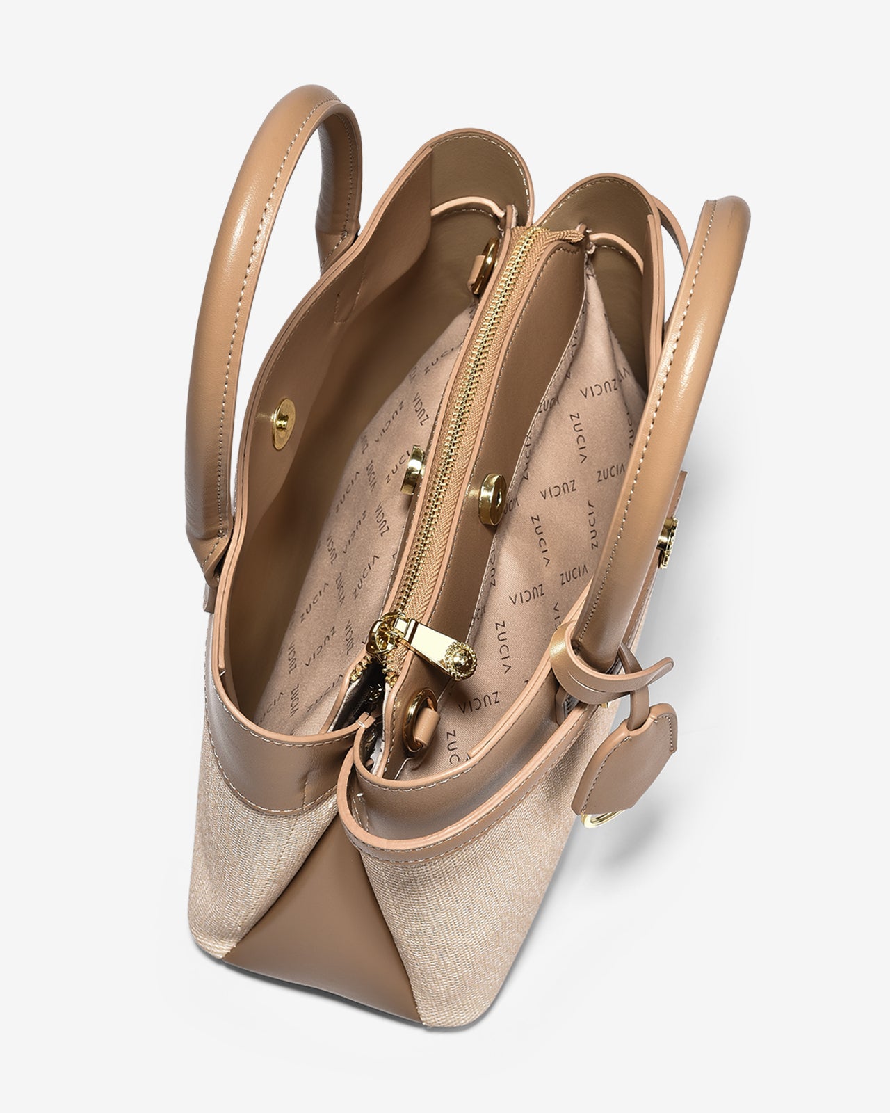 Túi Xách Tay Satchel Bag Zucia InTo You N18-VS18-Kem Color2