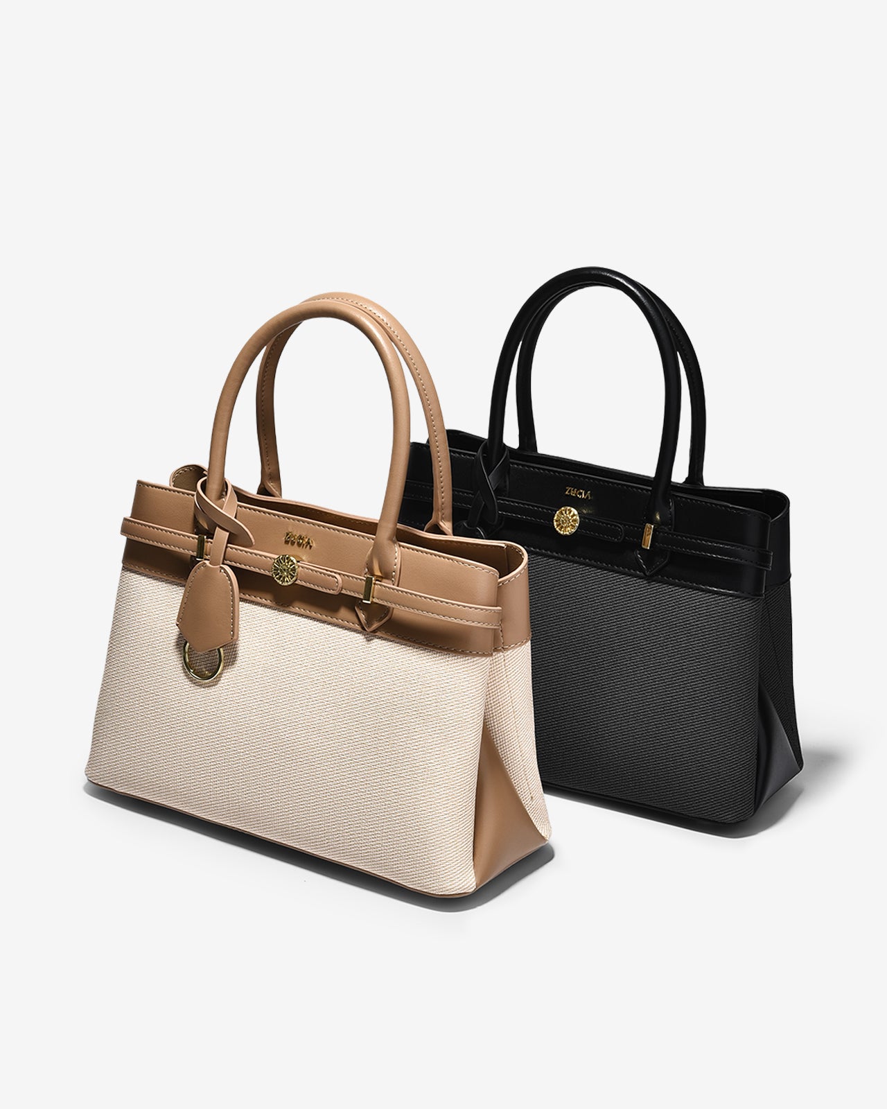 Túi Xách Tay Satchel Bag Zucia InTo You N18-VS18-Kem Color2