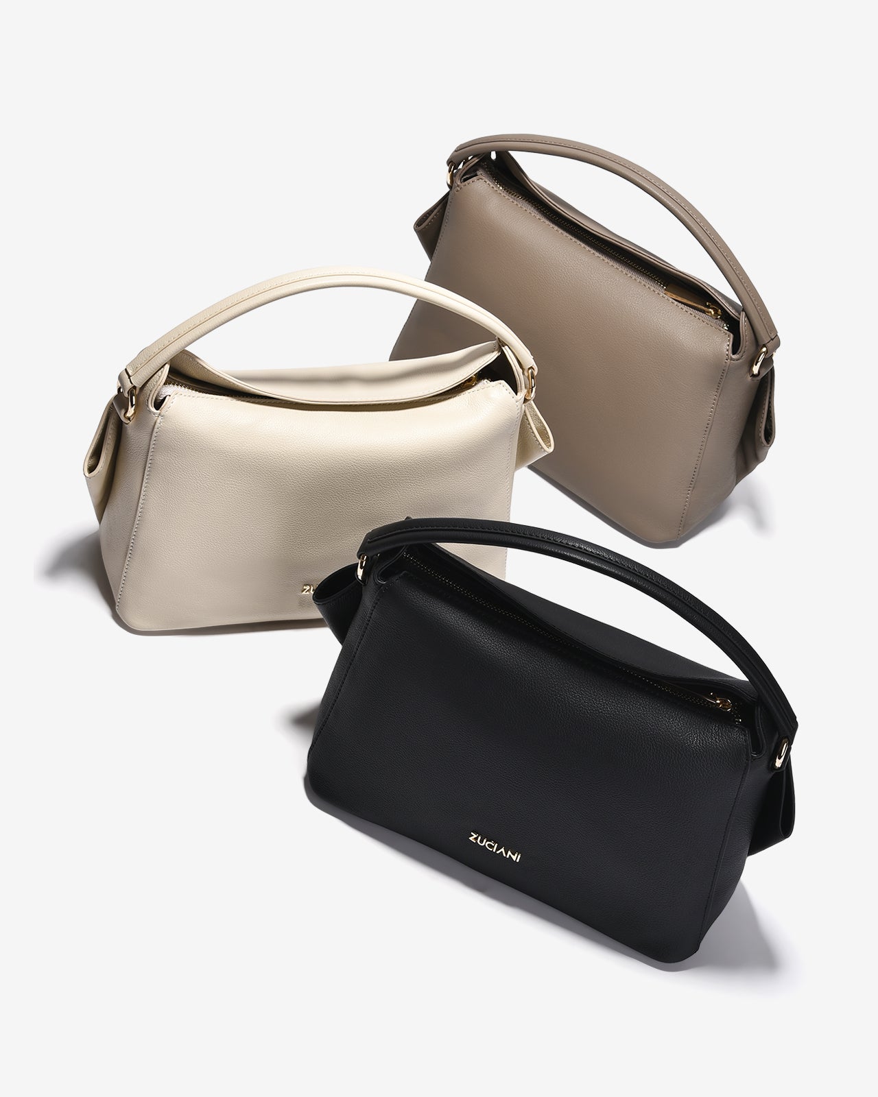 Túi Xách Tay Zuciani Timeless Allure N.07-CVO7-Xám Color1