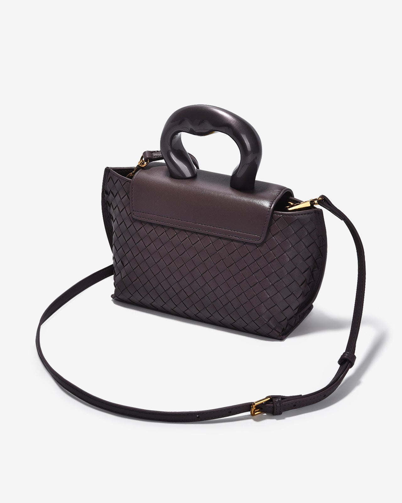 Túi Xách Tay Đeo Chéo Zuciani The Monarque N02-FN02-Tím Color1