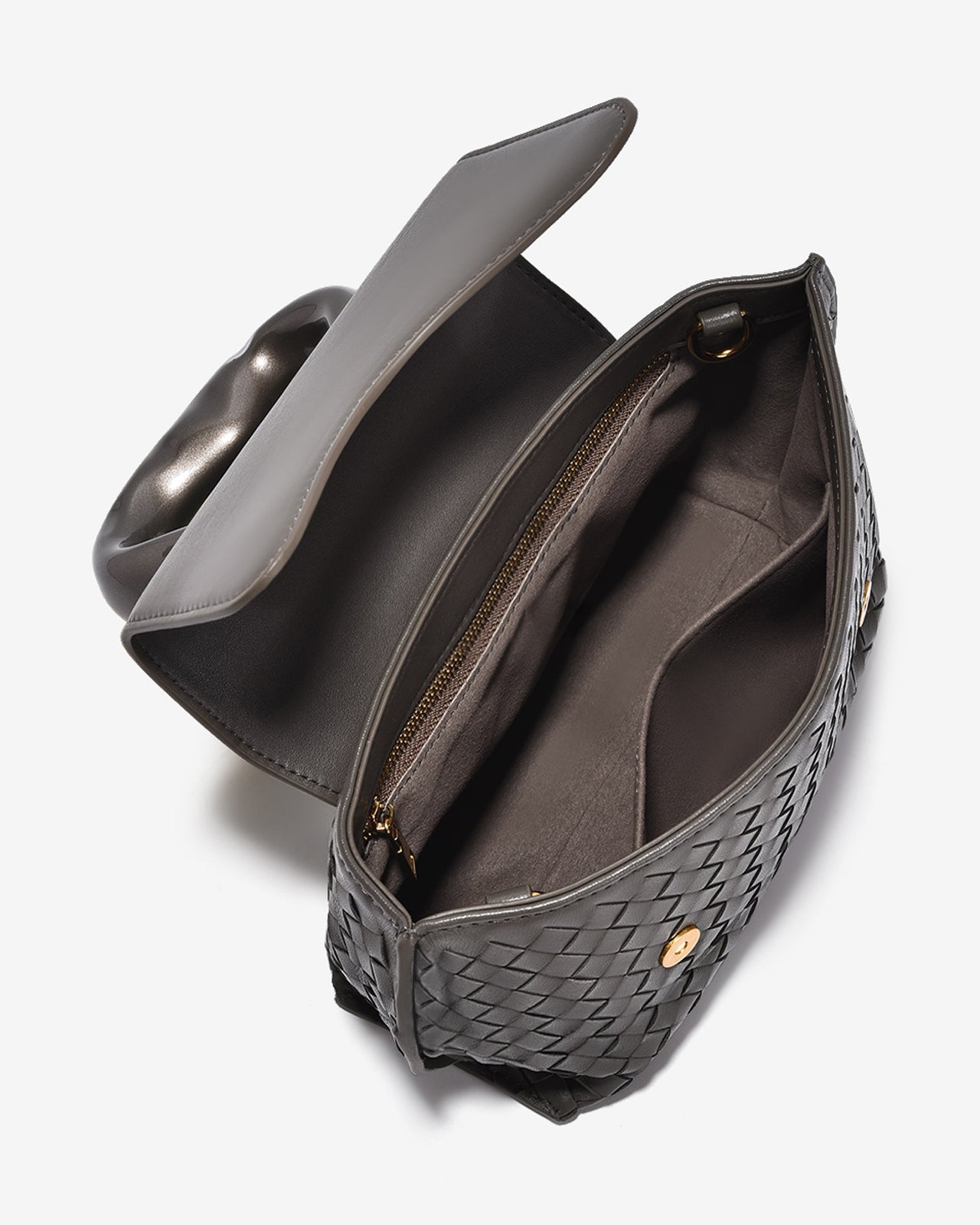 Túi Xách Tay Đeo Chéo Zuciani The Monarque N02-FN02Xám Color1