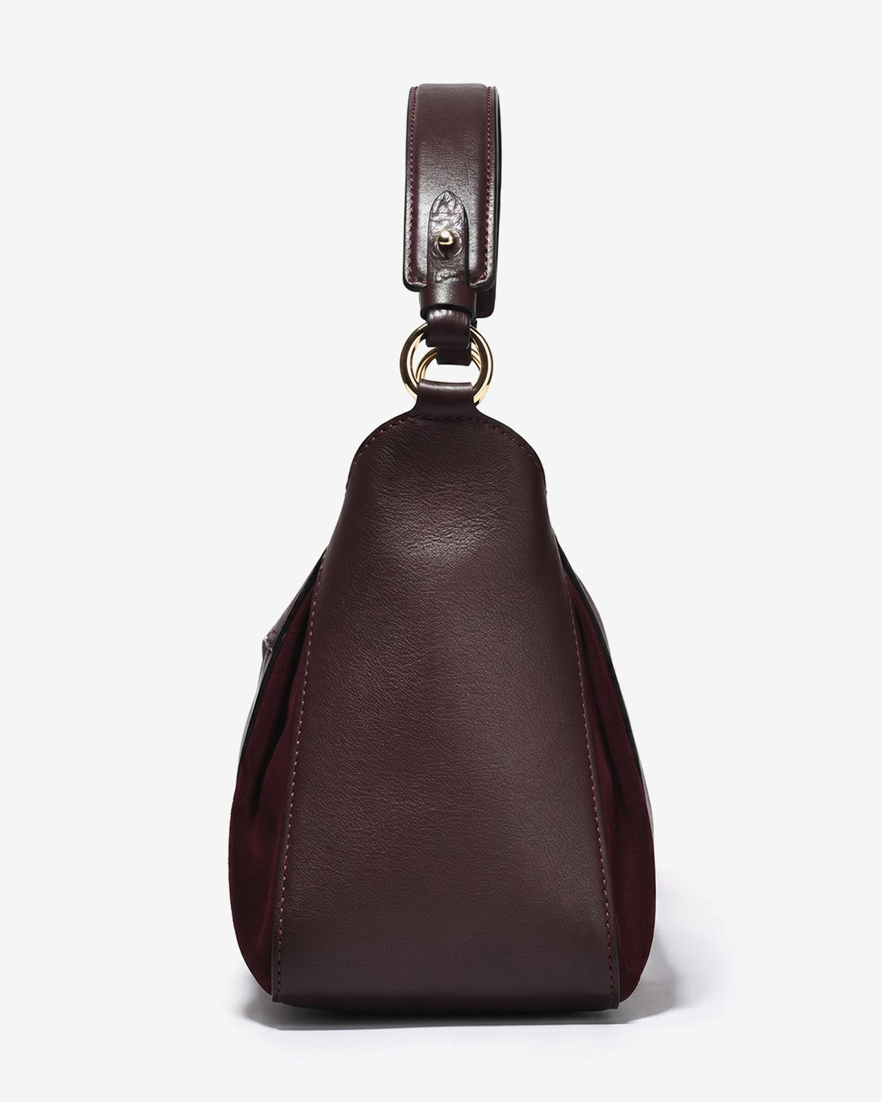 Túi Xách Dáng Hobo Vân Da Zuciani La Elegante N.67-IT67Đỏ Color2