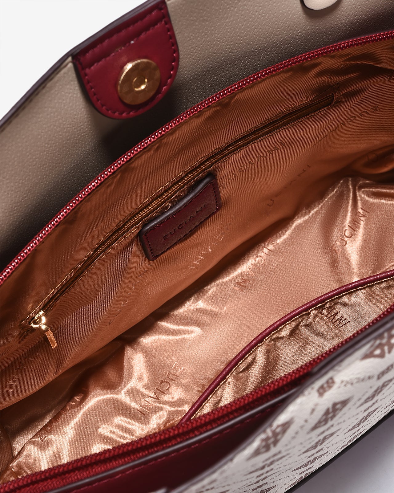 Túi Xách Tay Zuciani Mono D’Voyage N.07-JC07Kem Color1